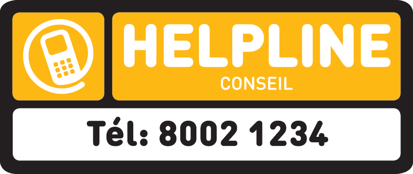 Helpline Sticker FR