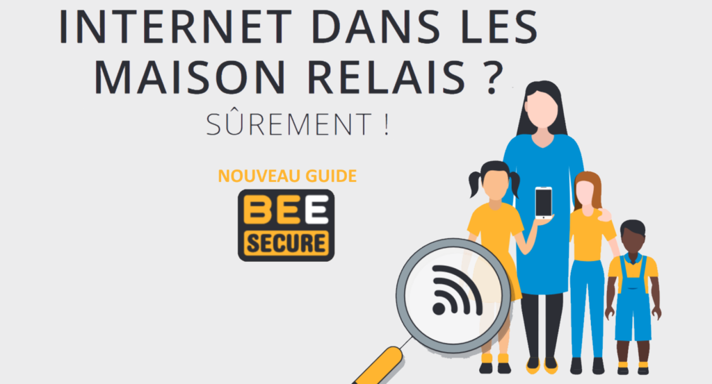 Secure_MR_fr Visuel de la brochure : Internet dans les Maisons Relais ?