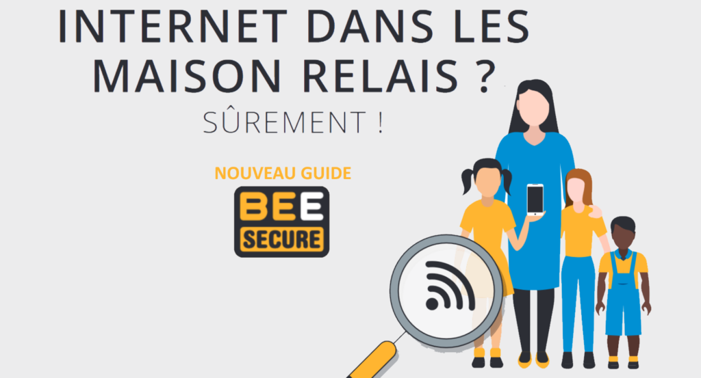 Visuel de la brochure : Internet dans les Maisons Relais ?