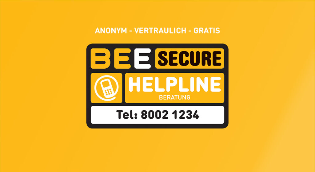 BEE SECURE Helpline 8002 1234