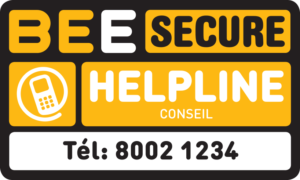 BEE SECURE Helpline Conseil Tél: 8002 1234